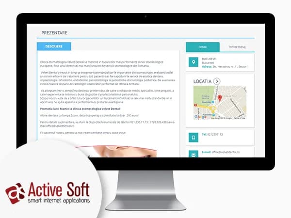 SFM.ro Responsive Minisites — UI / UX Design, Entwicklung, Microsite, Gesundheitswesen, Responsive · by Level UI