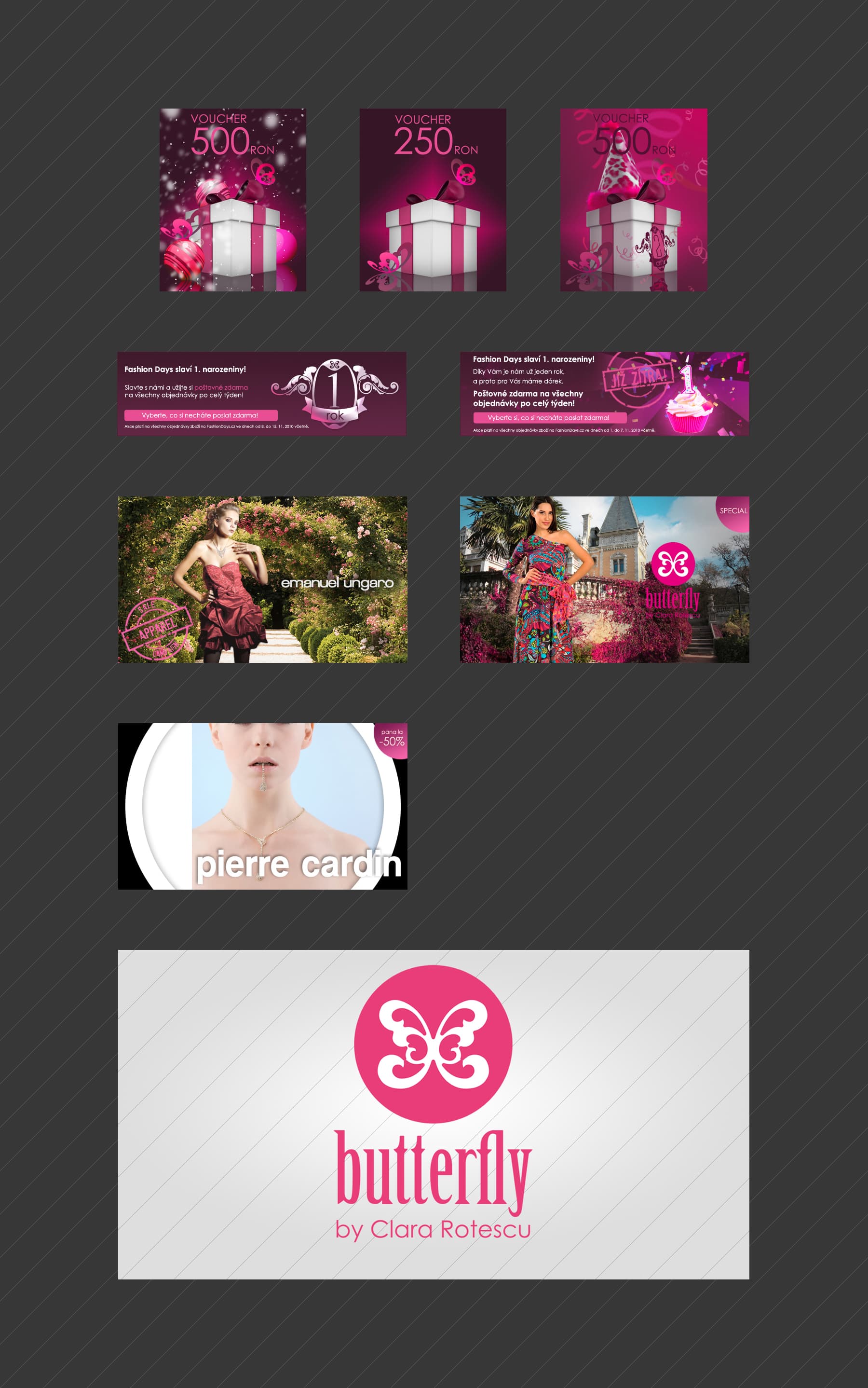 Fashion Days — Online Banners — Grafikdesign & Motion Graphics project by Level UI for Fashion Days Shopping (eMAG)
