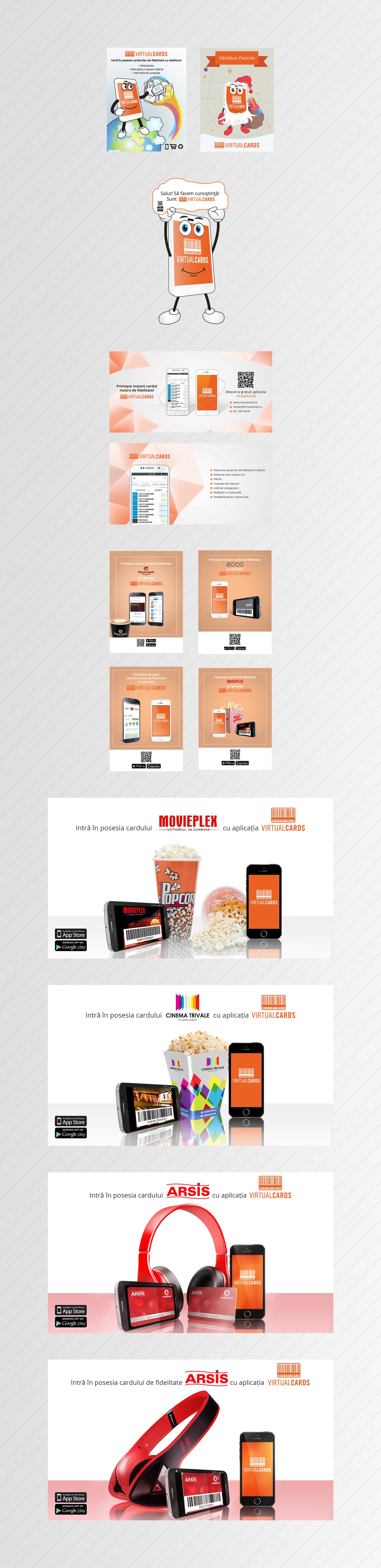 Virtual Cards Prints — Grafikdesign & Motion Graphics project by Level UI for Virtual Cards