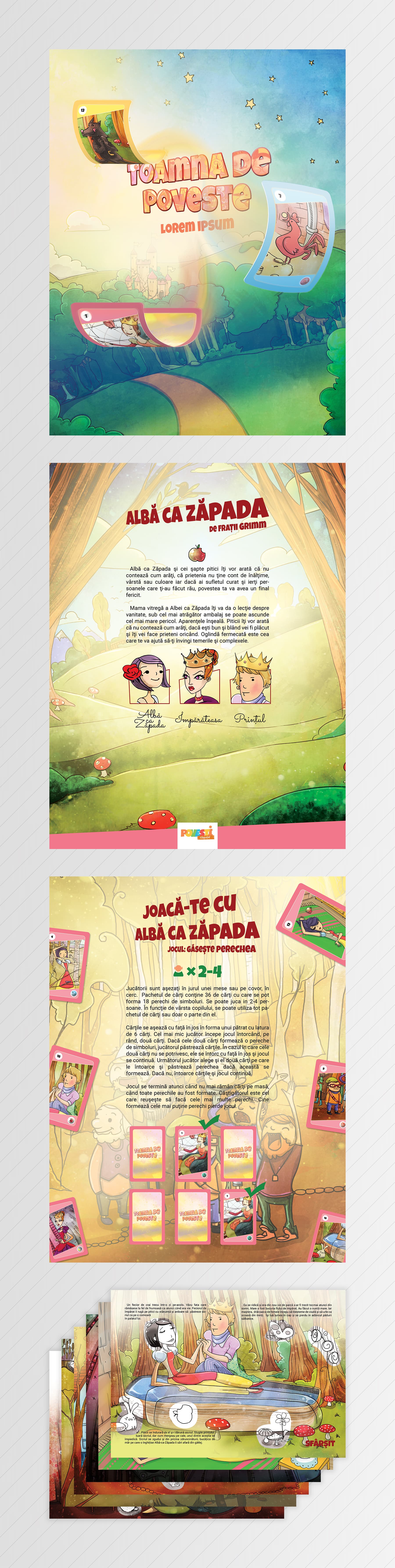 Book for Children — Grafikdesign & Motion Graphics project by Level UI for Active Soft