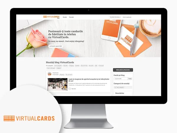 VirtualCards Blog & Neuigkeiten — UI / UX Design, Entwicklung, Blog, Responsive · by Level UI