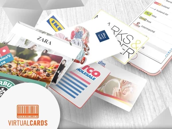 Virtual Cards Online-Banner — Grafikdesign, Banner, Digitale Anzeigen, Marketing · by Level UI