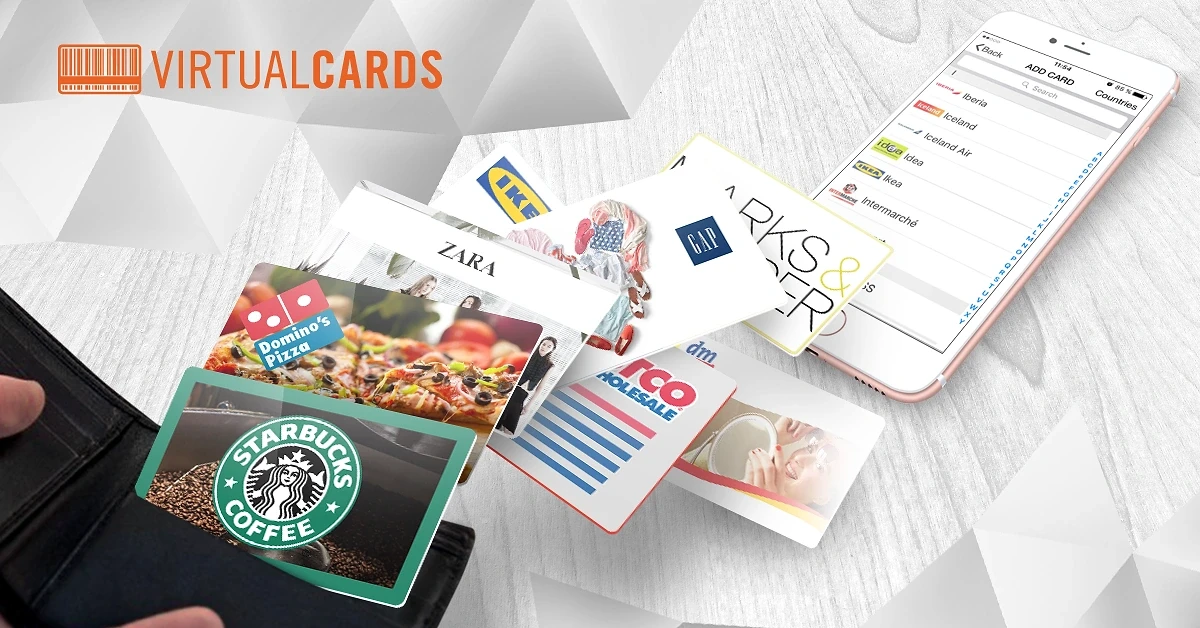 Virtual Cards Online-Banner — Virtual Cards · by Level UI